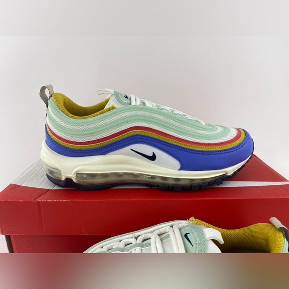 Nike Air Max 97 Multi Color Women's Size 8.5 Sneakers Shoes DH5724 100 - Picture 5 of 12